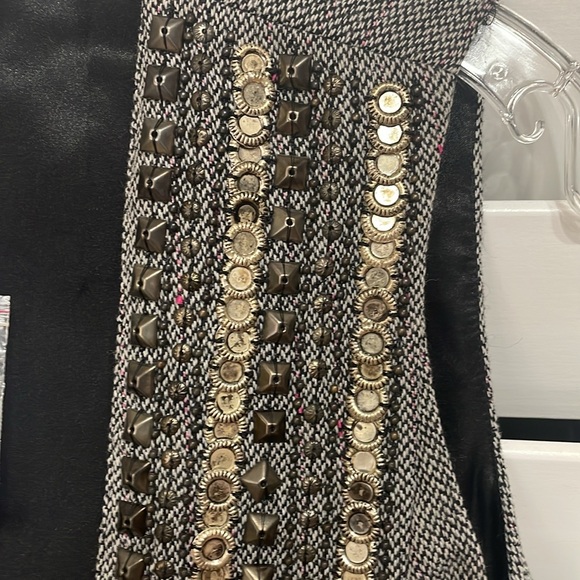 Chicos Herringbone/Tweed with Sequins 2 same as 12/14 Vest. - Picture 2 of 7